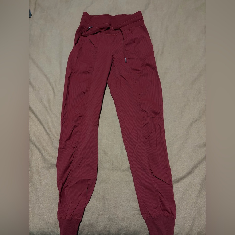 lululemon athletica Red Joggers